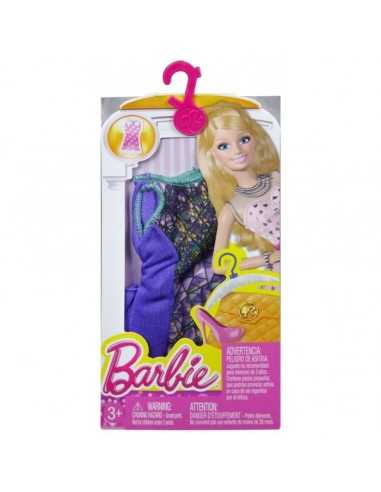 barbie long tube dress lilac MATCFX65/CFX69 Mattel | Futurartshop.com