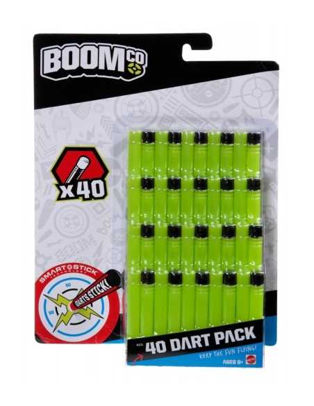 BoomCo 40 dardi extra Verdi MATCHP32/CHP33 Mattel | Futurartshop.com