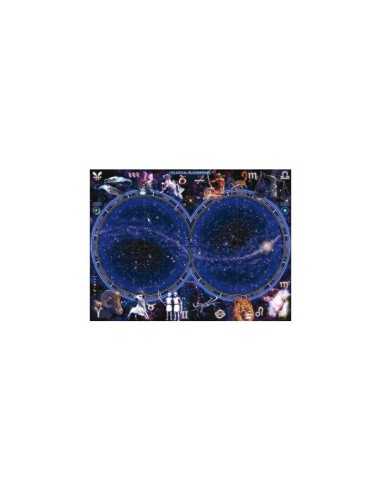 Celestial planisphere puzzles with 1000 pieces zodiac signs 121776 Ravensburger | Futurartshop.com