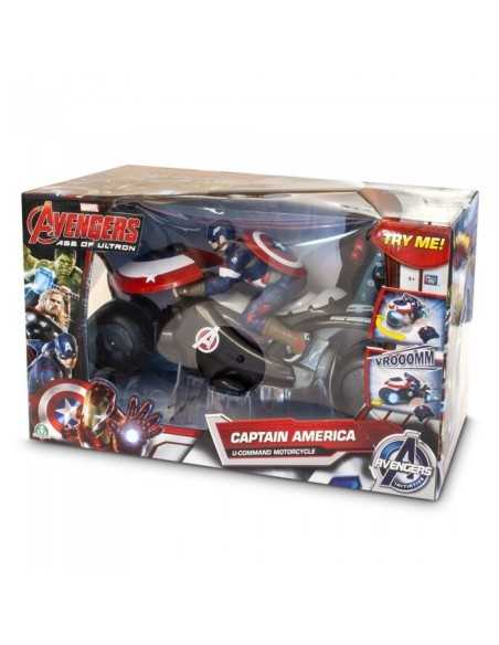 U-command Motorcycle Avengers Captain America GIOGPZ20726 Giochi Preziosi | Futurartshop.com