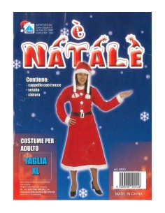Mama Claus costume size xl 122099 Como Giochi  | Futurartshop.com