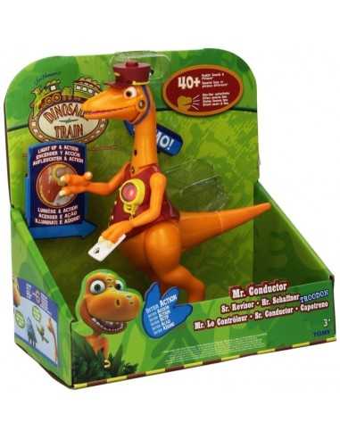 Dino trains Mr Conductor Troodon personaggio interattivo MAGGG-02010/LC5312M Grandi giochi | Futurartshop.com