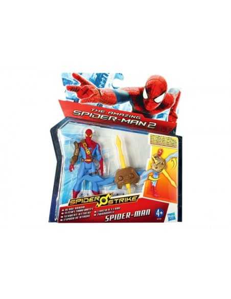 personaggio spiderman con lancia a tre lame MAGA5700E270/A5704 Hasbro | Futurartshop.com