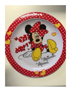 Minnie dinner plate Red  GIOHDG5979010 Giochi Preziosi | Futurartshop.com