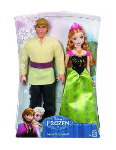 bambola Anna con Kristoff 30 centimetri MATBDK35 Mattel | Futurartshop.com
