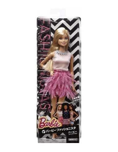 Barbie fashionistas with short pink dress MATBCN36/CFG13 Mattel | Futurartshop.com