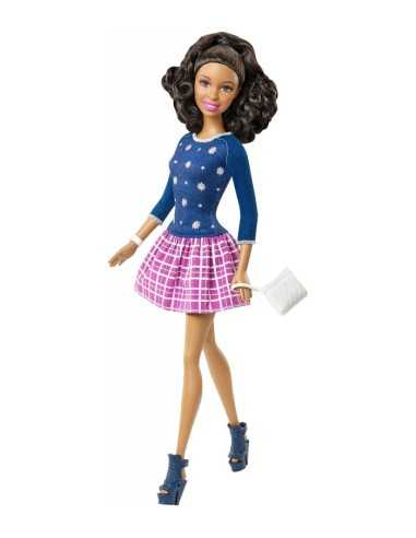 barbie fashionista con abito blu e lilla MATBCN36/CFG17 Mattel | Futurartshop.com
