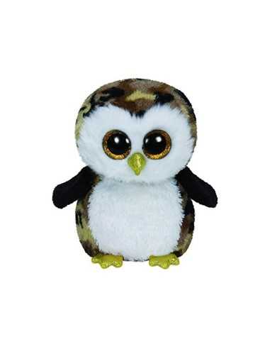 peluche gufo beanie boos 15 centimetri Owliver TOY36121  | Futurartshop.com