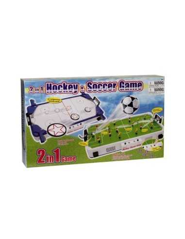 set 2 in 1 soccer e hockey GIOHDG30186 Giochi Preziosi | Futurartshop.com