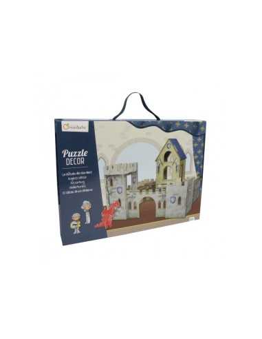 puzzle 3d il castello dei cavalieri QUOPU003O Avenue Mandarine | Futurartshop.com