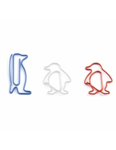 mini clips a forma di pinguini QUO565019O/PIN Quo vadis | Futurartshop.com