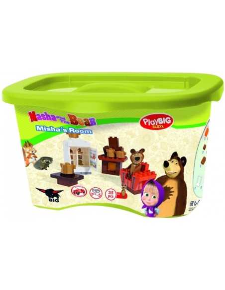 35 bricks room Playset Masha and the bear SIM800057093 Simba Toys | Futurartshop.com