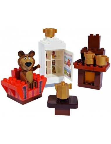 35 bricks room Playset Masha and the bear SIM800057093 Simba Toys | Futurartshop.com