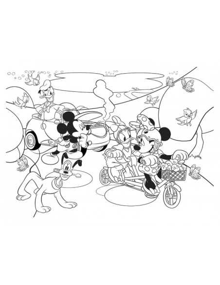 double-faced puzzle 48 piece mickey mouse BIM0003428 Lisciani | Futurartshop.com