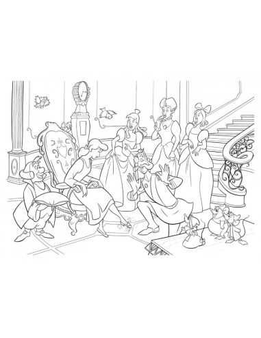 double-faced Cinderella puzzle BIM0003429 Lisciani | Futurartshop.com