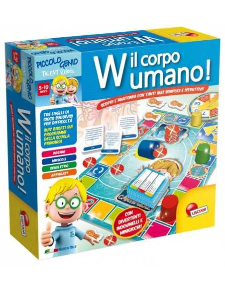 little man Tate company game W the human body BIM0003439 Lisciani | Futurartshop.com