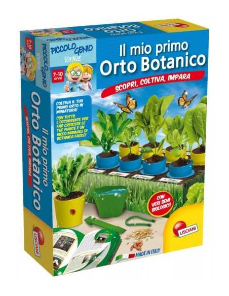 gioco piccolo genio il mio primo orto botanico BIM0003434 Lisciani | Futurartshop.com