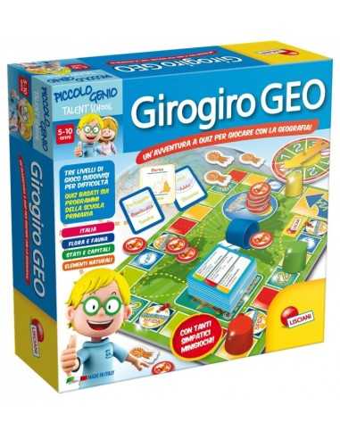 gioco società piccolo genio Girogiro Geo BIM0003437 Lisciani | Futurartshop.com