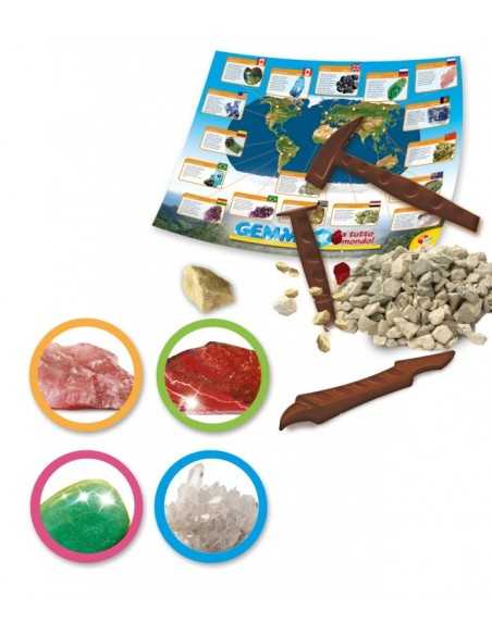 kit scientifico per gemme preziose piccolo genio BIM0003432 Lisciani | Futurartshop.com