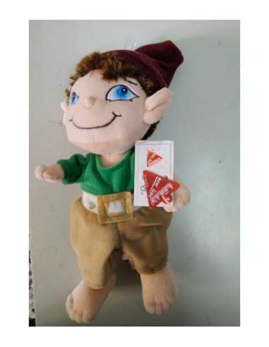 peluche frugoletto 30 centimetri con cappellino bordeaux LAG720663/BDX Lelly | Futurartshop.com