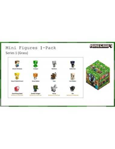 minecraft 1 grass assorted bag series MATCJH36 Mattel | Futurartshop.com