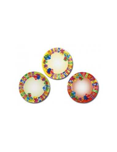 10 piatti 23 cm buon compleanno PEGPL-500235 Pegasus | Futurartshop.com