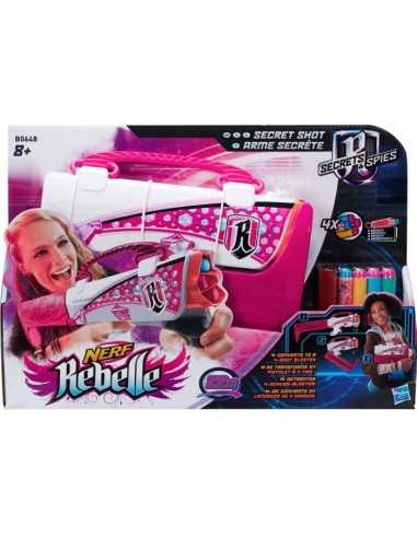 nerf gun rebelle secret with 4 color Fuchsia darts HASB0647EU40/B0648 Hasbro | Futurartshop.com