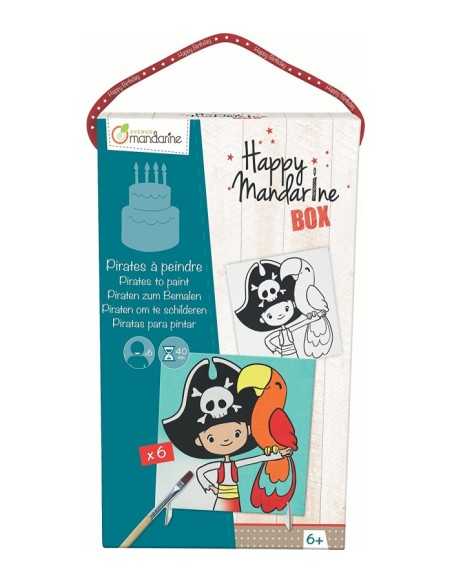 happy mandarine box Pirates from paint QUVKC006O Avenue Mandarine | Futurartshop.com