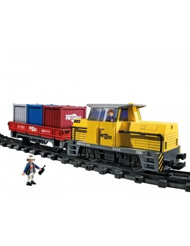 playmobil trenino trasportatore con luci e suoni 2014986350293 Playmobil | Futurartshop.com