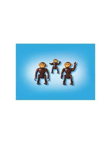Chimpanzee family in bag PLA6650 Playmobil | Futurartshop.com