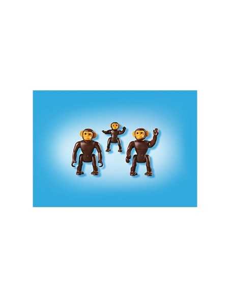 Chimpanzee family in bag PLA6650 Playmobil | Futurartshop.com
