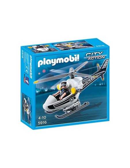 Elicottero ultra leggero della polizia PLA5916 Playmobil | Futurartshop.com