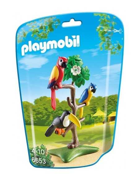 Parrots Toucan on tree in sachet PLA6653 Playmobil | Futurartshop.com