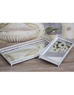 Rectangular Trays lace set INNAF235 Innovaliving | Futurartshop.com