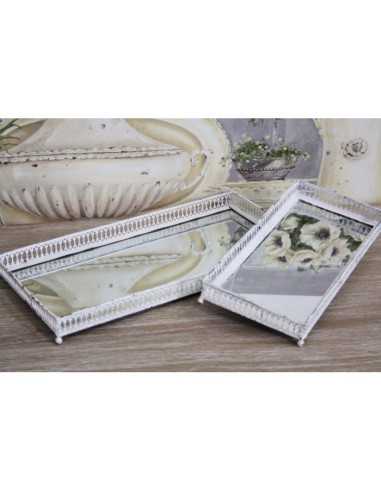 Set Vassoi rettangolari merletto INNAF235 Innovaliving | Futurartshop.com