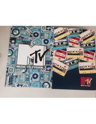 quaderno A4 rigo 5 millimetri MTV 9 modelli ACC151423 Accademia | Futurartshop.com