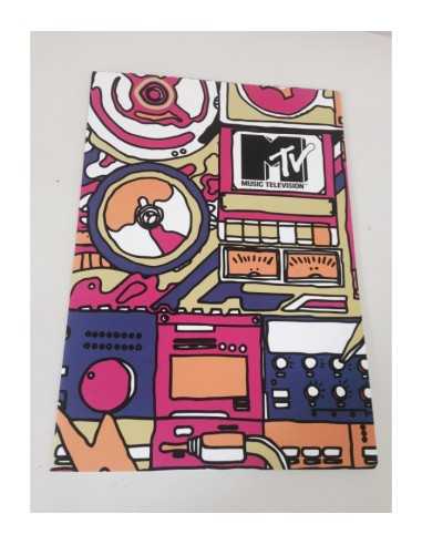 notebook A4 line 5 mm MTV 9 models ACC151423 Accademia | Futurartshop.com