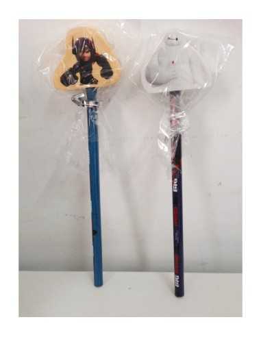 matita con gomma 2 modelli big hero 6 ACC152090/1 Accademia | Futurartshop.com