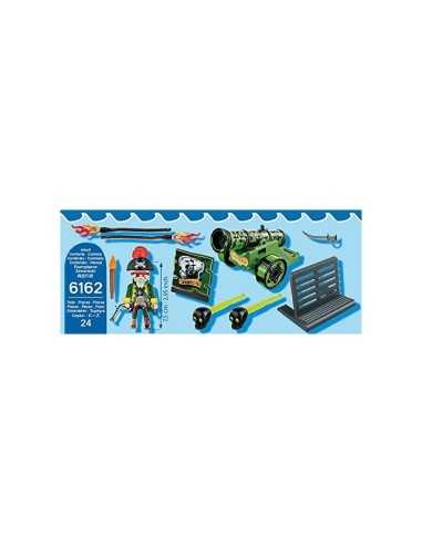 playmobil capitano dei pirati con accessori PLA6162 Playmobil | Futurartshop.com