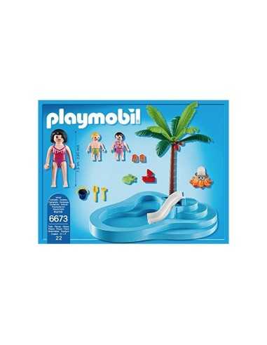 Children's pool with slide PLA6673 Playmobil | Futurartshop.com