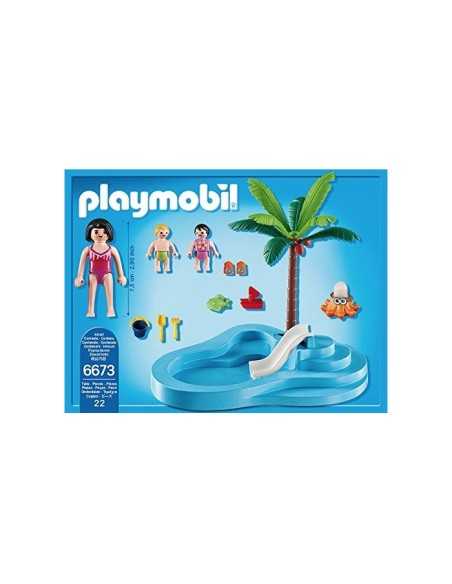 Children's pool with slide PLA6673 Playmobil | Futurartshop.com
