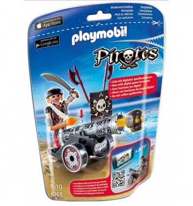 Playmobil pirat z armaty 6165 Playmobil- Futurartshop.com