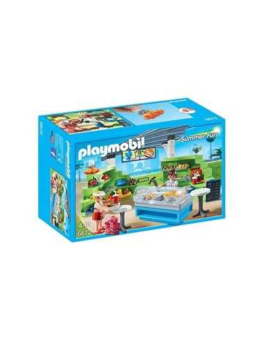 Ristorante fast food con negozio PLA6672 Playmobil | Futurartshop.com