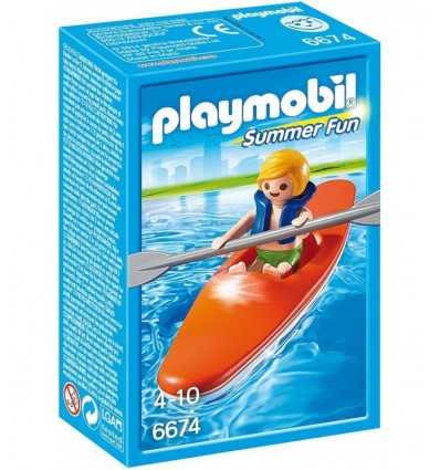 Playmobil Mann mit Kanu 6674 Playmobil- Futurartshop.com