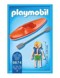 Playmobil guy with Canoe PLA6674 Playmobil | Futurartshop.com 2