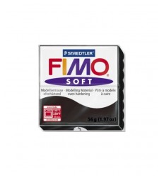 Fimo stick schwarz 56gr ST802000 Arvi- Futurartshop.com