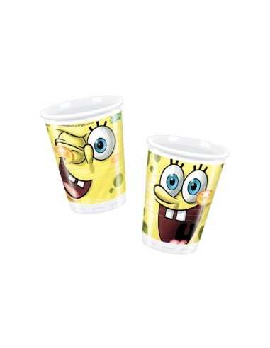 10 plastic cups Spongebob CMGCMG7202 Como Giochi  | Futurartshop.com