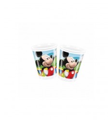 200 ml plastic cups Mickey 4063010A New Bama Party- Futurartshop.com