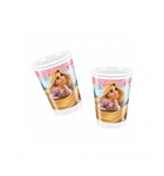 10 bicchieri plastica Rapunzel D36RA New Bama Party-Futurartshop.com