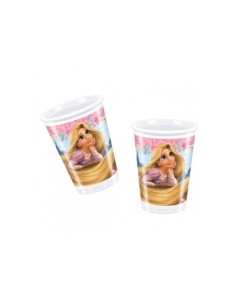 10 bicchieri plastica Rapunzel 2128949758351 New Bama Party | Futurartshop.com